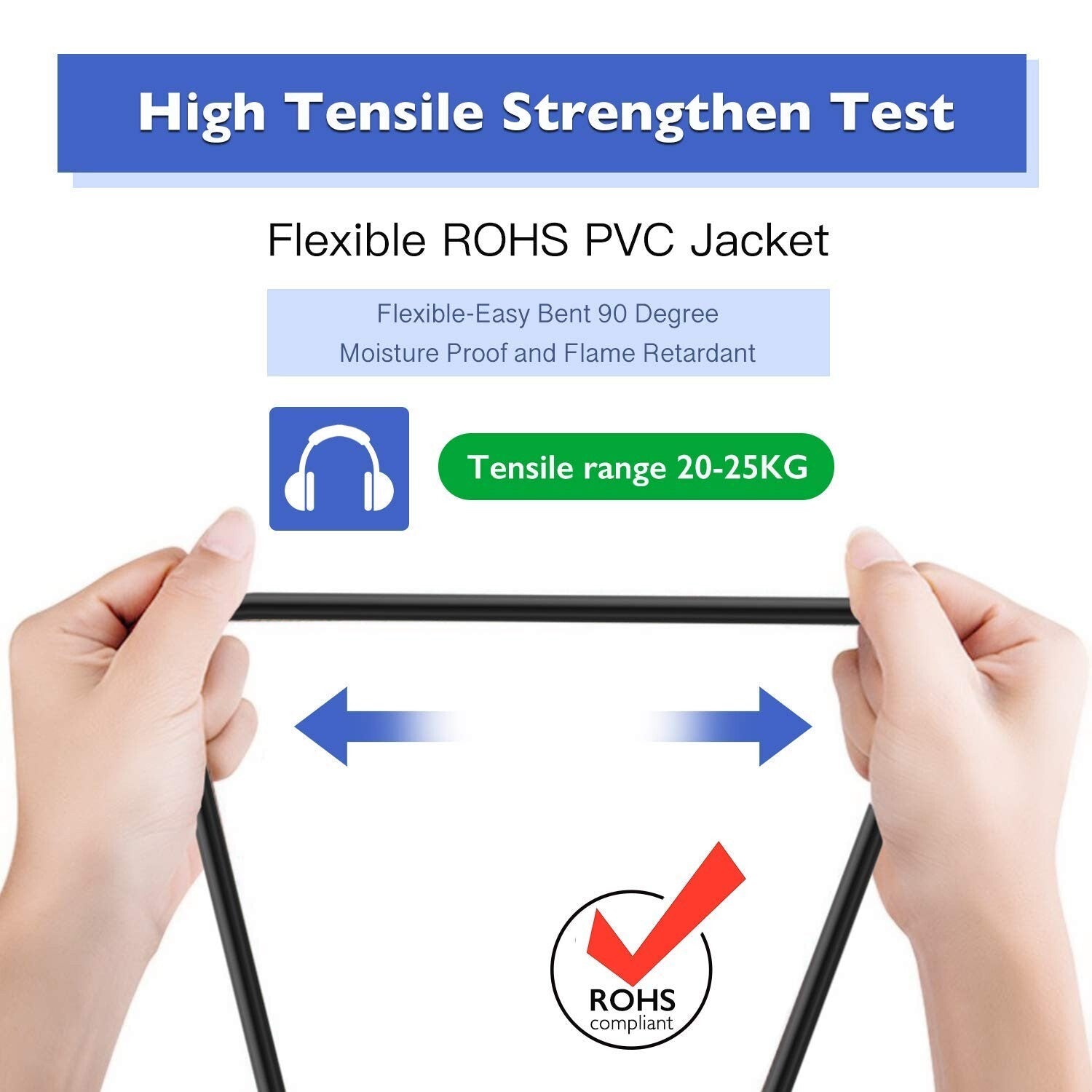 2-Pack 50 ft Speakon to 1/4" Male Speaker Cable - Professional Audio Performance