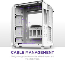 Load image into Gallery viewer, Premium Mid-Tower Case with 3 x 120mm Fans - Enhanced Airflow &amp; Cable Management