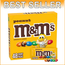 Load image into Gallery viewer, Bulk Peanut Chocolate Candy – 48 Bags of 1.74 oz Individually Wrapped Treats