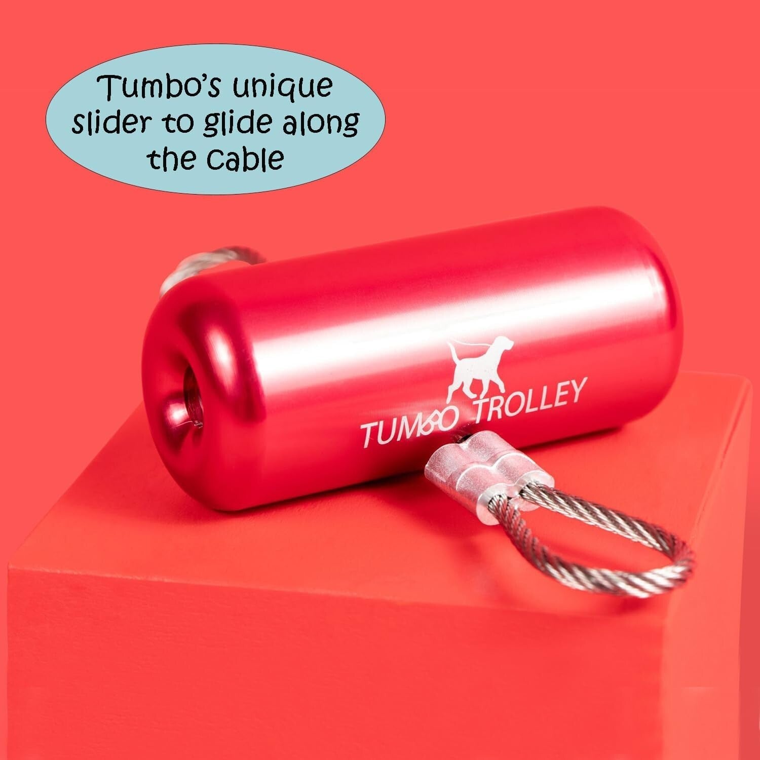 Durable 150ft Aerial Dog Trolley System - Ideal for Small and Large Breeds