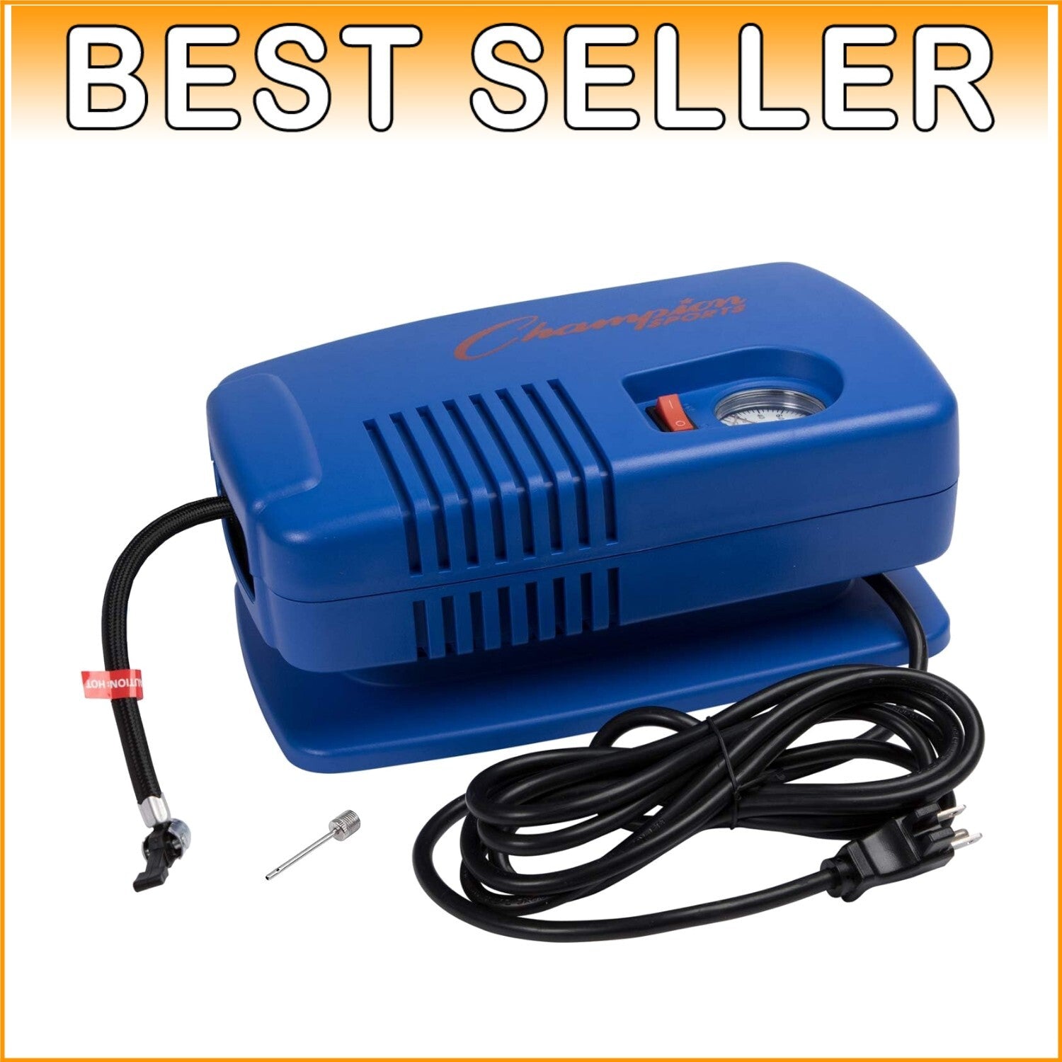 Portable Electric Air Pump - Ideal for Quick Inflation of Soccer & Football