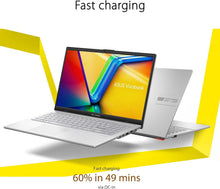 Load image into Gallery viewer, Slim &amp; Durable 15.6” Vivobook Go Laptop with Ryzen 5, Webcam Shield, Fast Charge