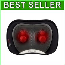 Load image into Gallery viewer, Portable Shiatsu Back and Neck Massager with Heat - Lightweight &amp; Versatile