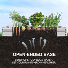 Load image into Gallery viewer, Oversized Metal Planter Raised Bed - Durable 12x4ft Garden Kit for Vegetables