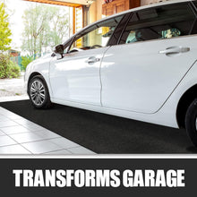 Load image into Gallery viewer, Premium 7.4'x20' Absorbent Oil Mat - Reusable, Washable, Protects Garage Floors