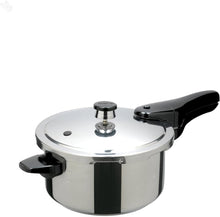 Load image into Gallery viewer, Speedy 4-Quart Stainless Steel Pressure Cooker with Automatic Pressure Control