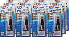 Load image into Gallery viewer, 12-Pack of 3 oz Waterproof Black Silicone Adhesive Sealant - Versatile &amp; Durable