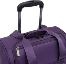 Load image into Gallery viewer, Lightweight 15-Inch Underseater Luggage with USB Charger - Purple Travel Bag