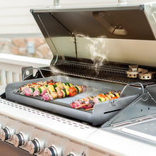 Load image into Gallery viewer, Portable Stainless Steel Griddle with Removable Handles - Ideal for Camping