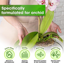 Load image into Gallery viewer, Complete Orchid Potting Kit with Natural Ingredients for Indoor Gardens - 10QT