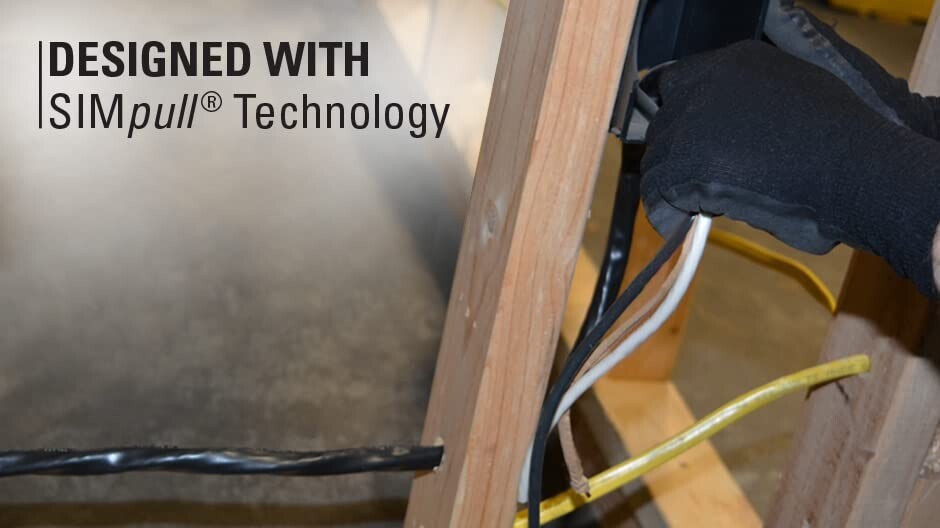 Flexible 50 ft Southwire SIMpull NM-B Wire - Ideal for Home Electrical Projects