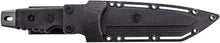 Load image into Gallery viewer, 10.6-Inch High Carbon Fixed Blade Knife with 5.2-Inch Tanto Edge, TPE Handle