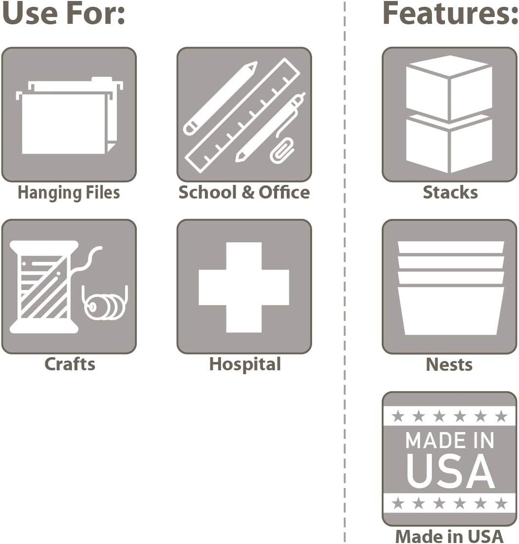 Versatile 12 Gallon Stackable Storage Box with Clear Design for Easy Viewing