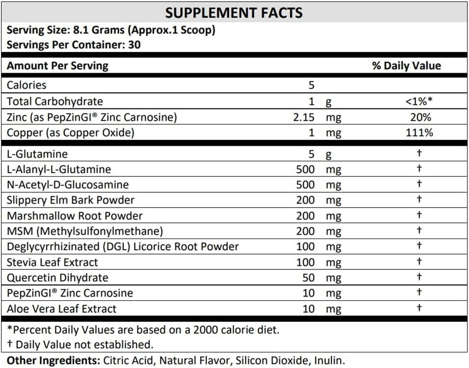 Berry Flavor Healthy Gut Powder - 30 Servings for Digestive Comfort & Immunity