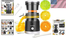 Load image into Gallery viewer, Easy Clean Citrus Juicer - Portable Rechargeable Juicer for Oranges &amp; Lemons