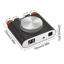 Load image into Gallery viewer, Compact 200W HiFi Stereo Mini Amplifier with Bluetooth, AUX &amp; Optical Inputs