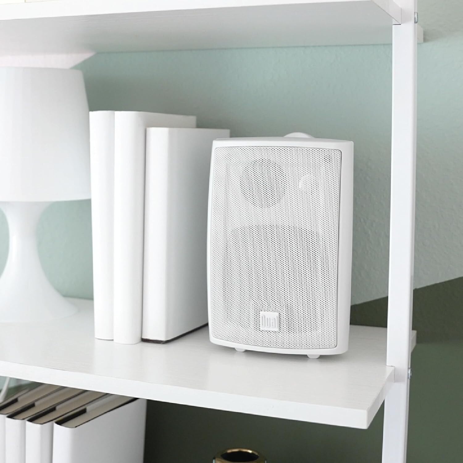 Durable 5.25” 3-Way Speakers for Indoor & Outdoor Use - Elegant White Finish