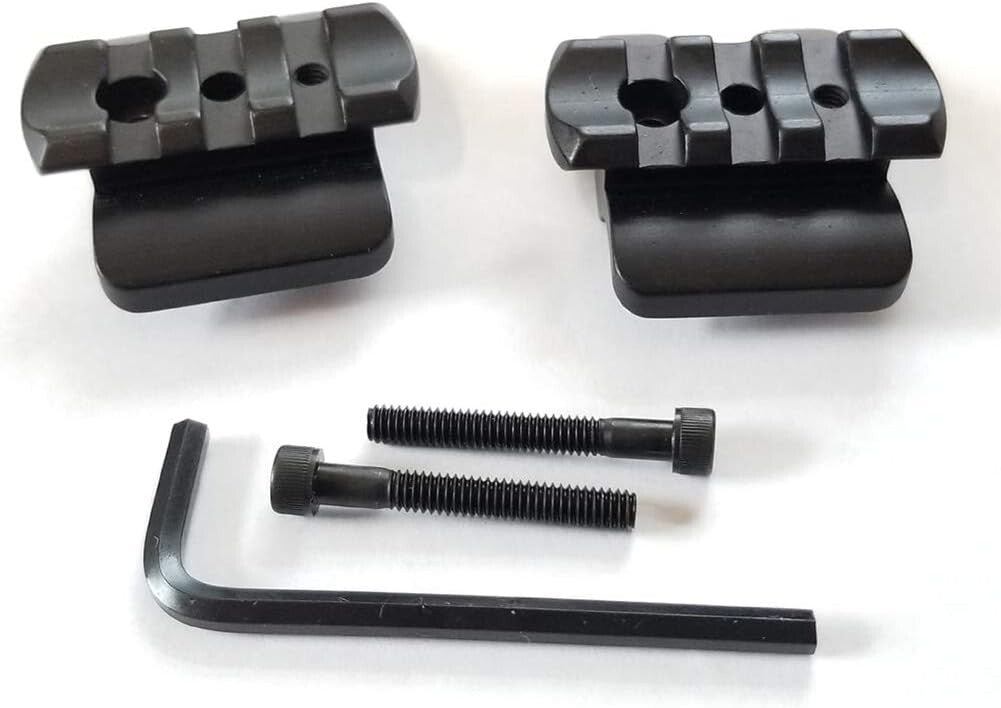 Low Profile Aluminum Light Mount for Firearms - Quick and Easy Installation