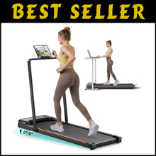 Load image into Gallery viewer, Foldable Walking Pad Treadmill with Remote Control &amp; LED Display for Home Office