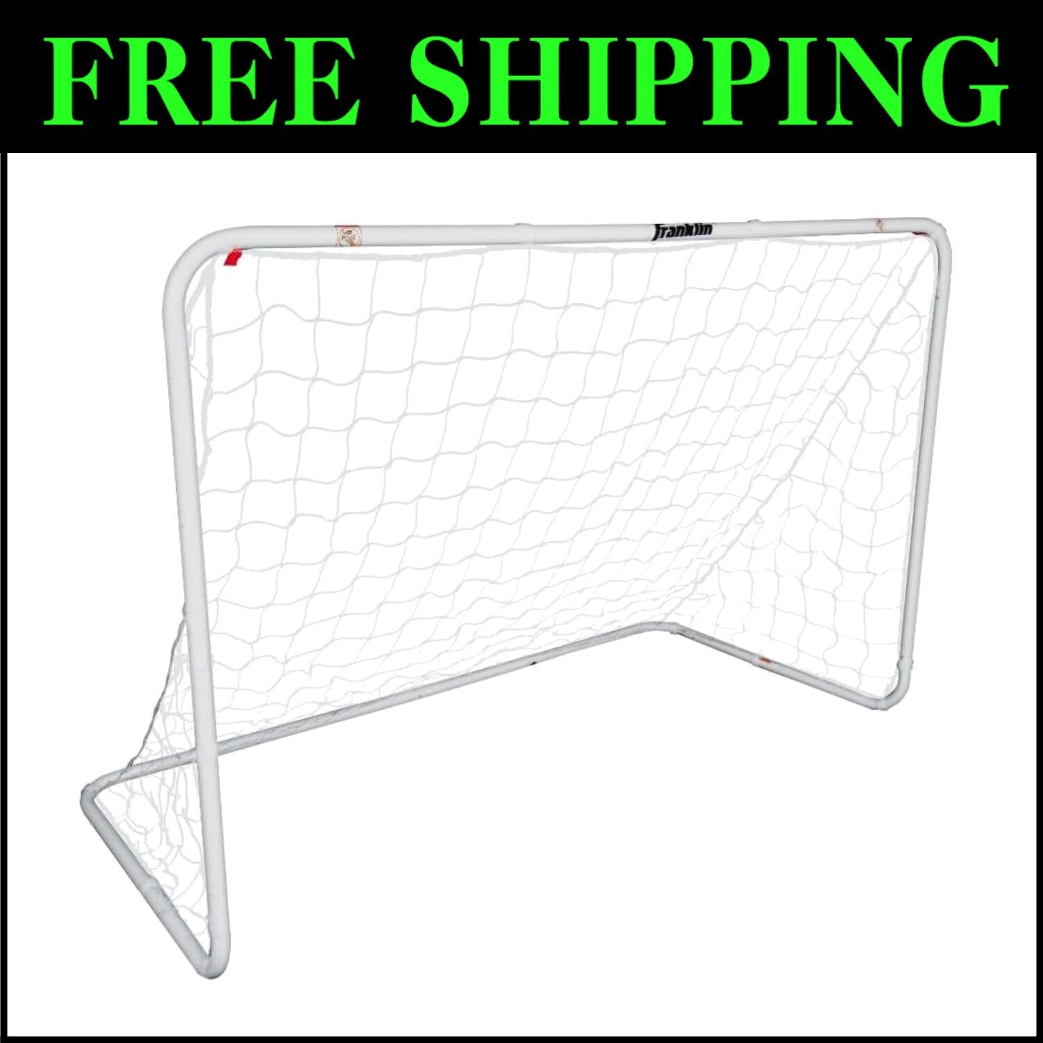 Competition Soccer Goal (6' x 4') - Unisex, Portable, with Weather-Resistant Net