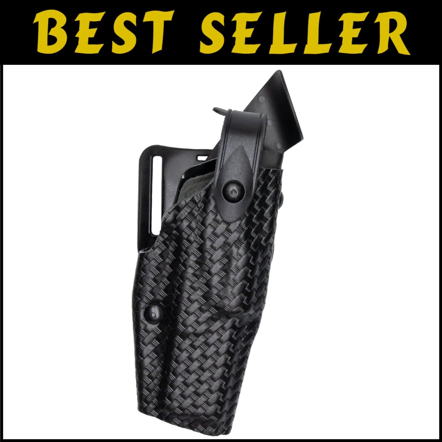 Level 3 Retention Duty Holster for Right-Handed Officers - Secure & Lightweight