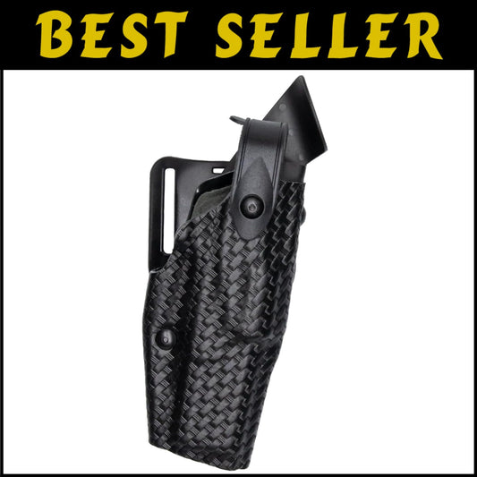Level 3 Retention Duty Holster for Right-Handed Officers - Secure & Lightweight