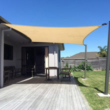 Load image into Gallery viewer, Lightweight 7' x 13' Rectangle Sun Shade Sail - Quick Installation for Outdoors