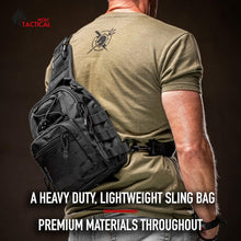 Load image into Gallery viewer, Versatile EDC Sling Backpack with Padded Firearm Pocket - Travel &amp; Range Ready