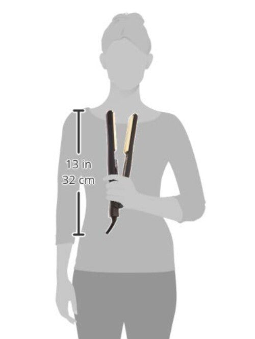 Versatile 24K Gold Crimping Iron with Variable Heat for Stunning Styles