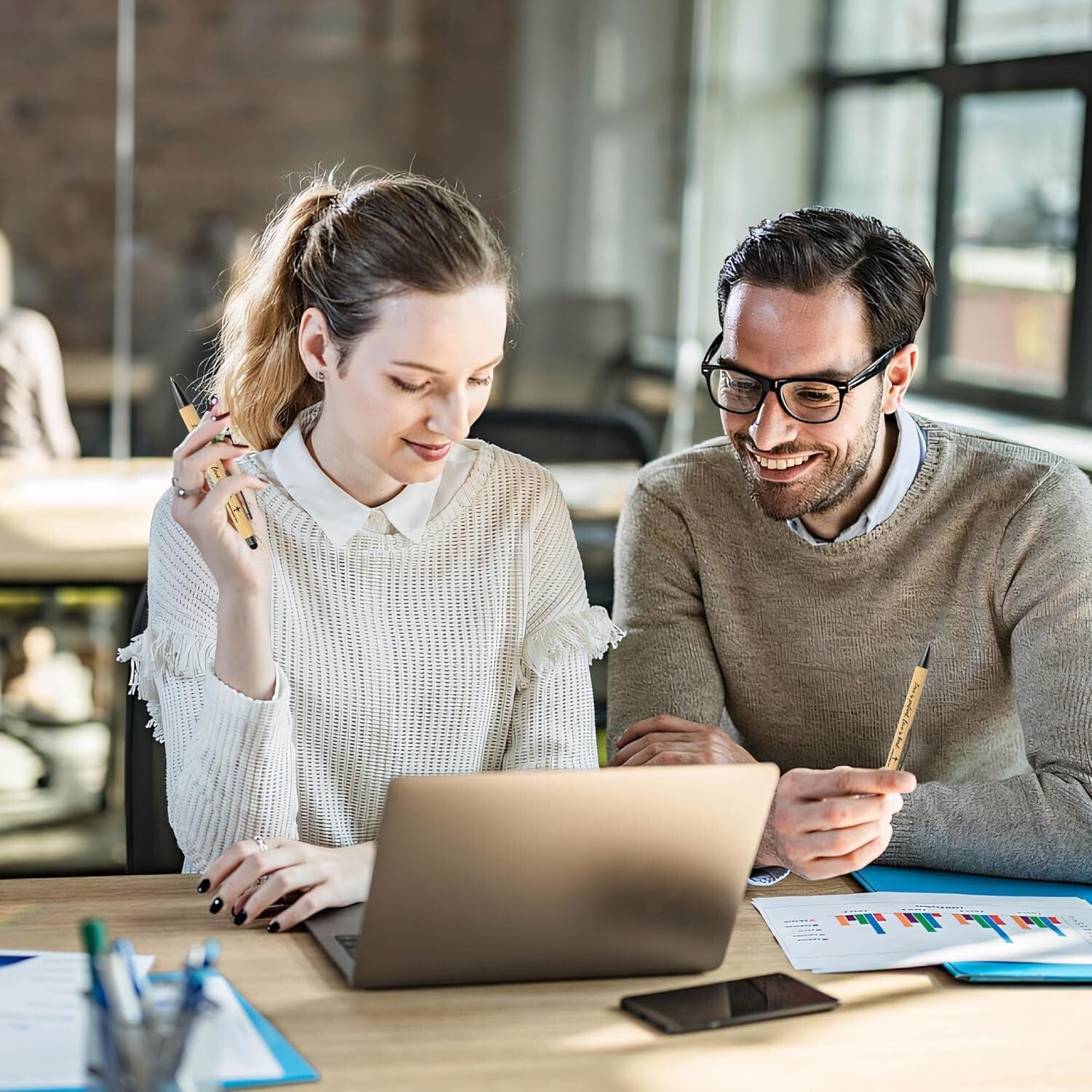 Inspirational Christian Pens with Stylus - 500 Pack for Office & School Use