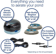 Load image into Gallery viewer, Versatile Pond Aeration System - 2-Outlets, Easy Maintenance for Water Gardens