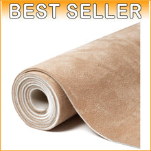 Load image into Gallery viewer, Premium Beige Suede Headliner Material with Foam Backing for DIY Vehicle Repairs