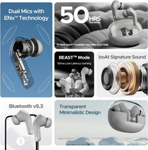 Load image into Gallery viewer, Compact Water Resistant Wireless Earbuds: Ultimate 50 Hours Playtime Experience