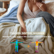 Load image into Gallery viewer, Thick Plush 500Gsm King Size Blanket - Stylish Cozy Comfort for Any Occasion
