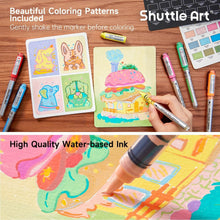 Load image into Gallery viewer, Creative 48-Color Acrylic Paint Marker Set with Automatic Ink Control - 1 Count