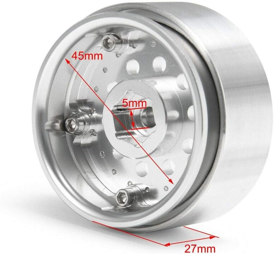 1.9" Alloy Beadlock Wheel Rims - Upgrade Your 1/10 RC Crawler Performance