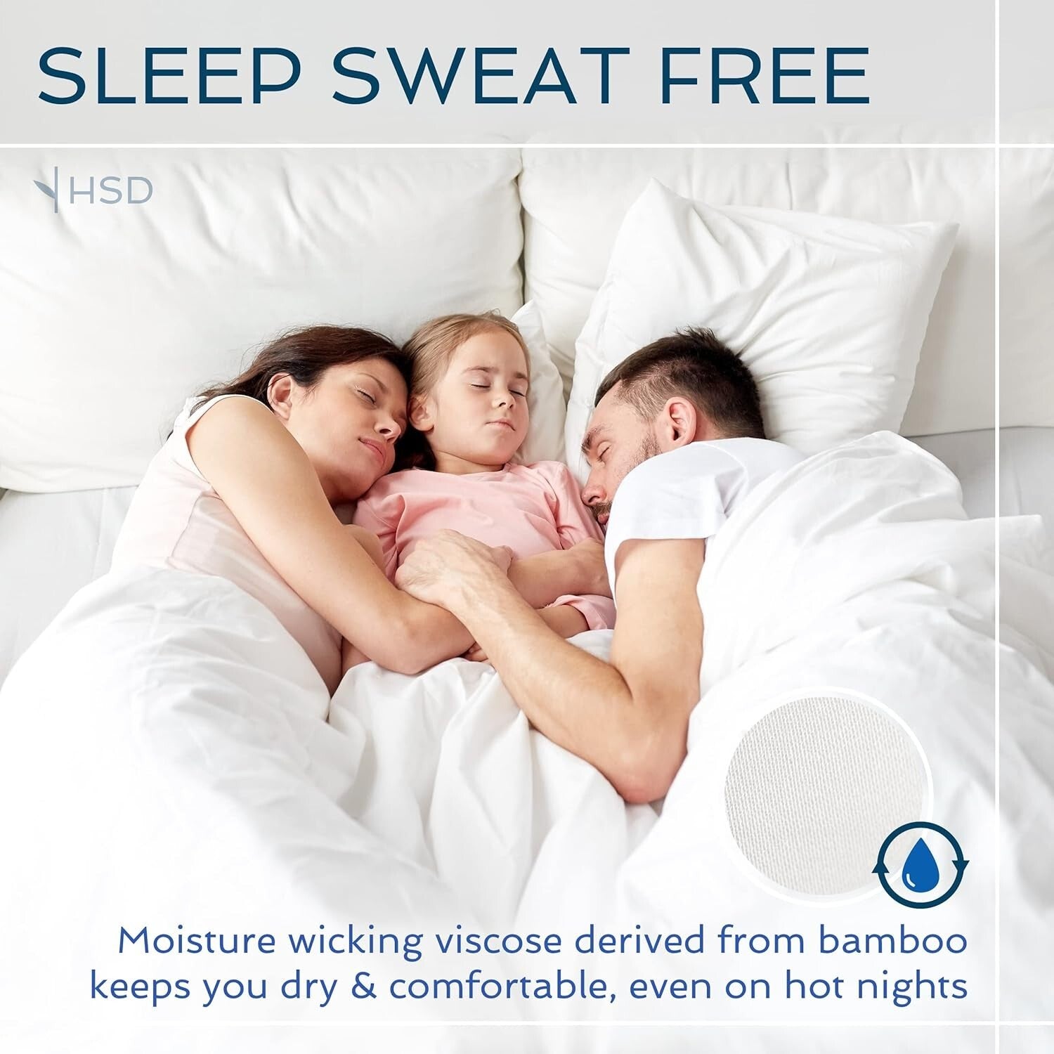Ultra-Soft King Size Bamboo Bedding Set – 4 Pieces for a Cozy Sleep Experience