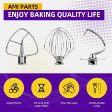 Load image into Gallery viewer, 3-Piece Kitchen Stand Mixer Attachment Set - K45 Series, Lightweight &amp; Durable
