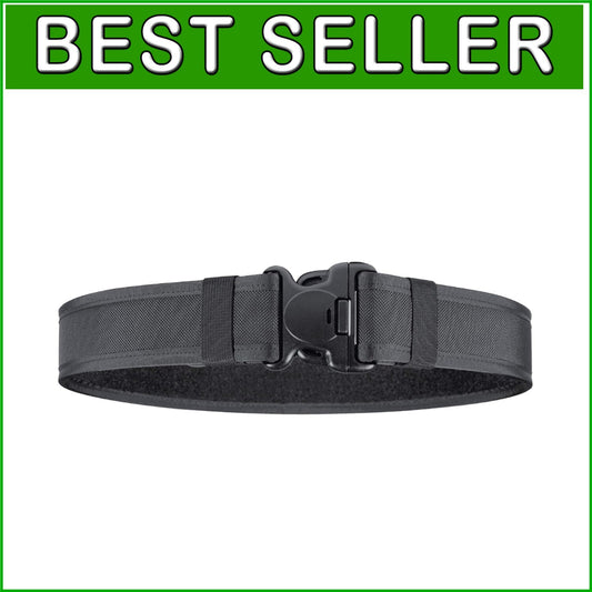 Ballistic Weave Black Nylon Duty Belt - Premium Construction for Law Enforcement