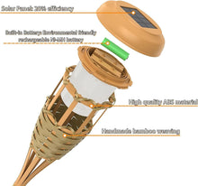 Load image into Gallery viewer, Energy Efficient Solar Torch Lights with Realistic Flickering Flame - 6 Pack