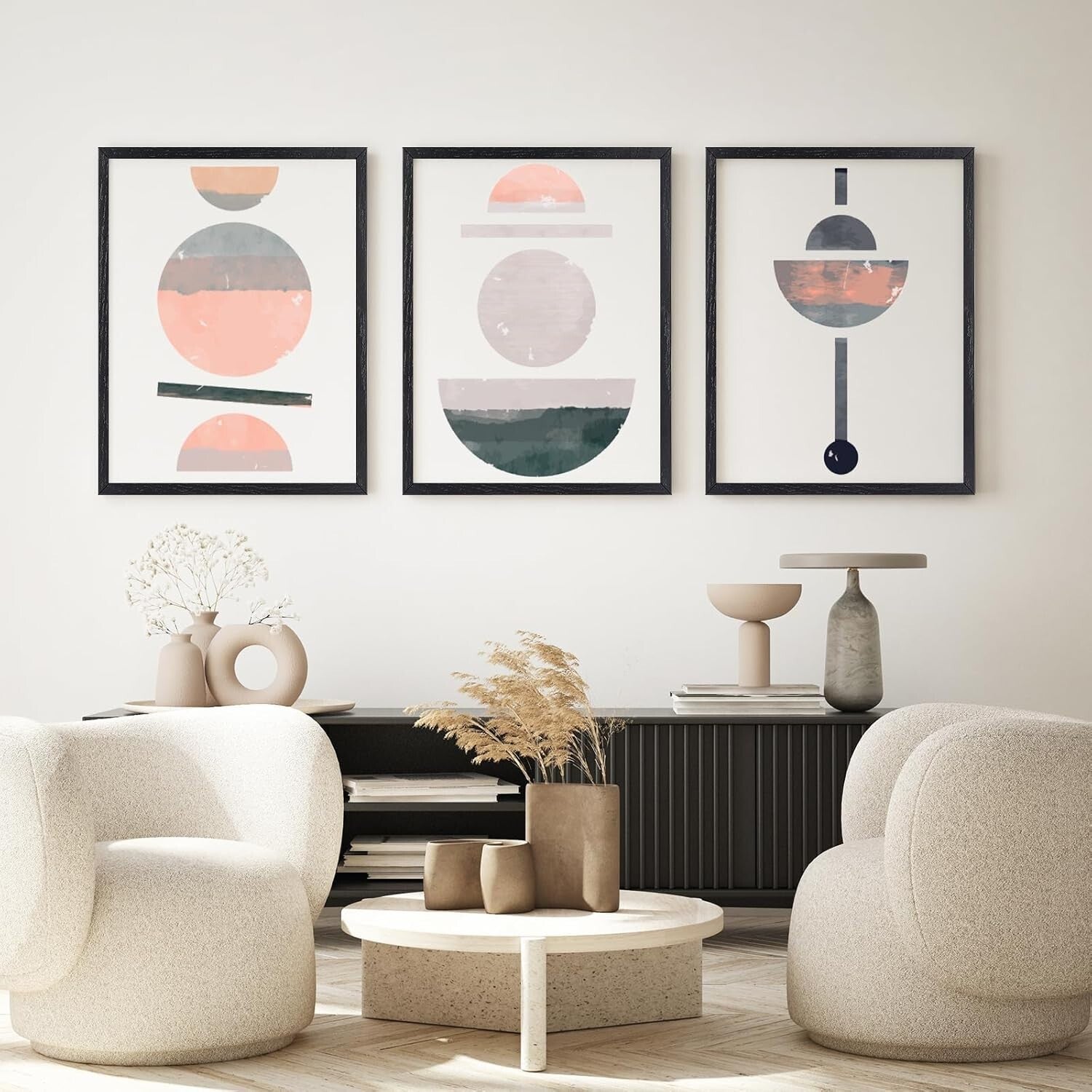 Gallery-Style 20x30 Black Oak Frame Set - Versatile Display for All Occasions