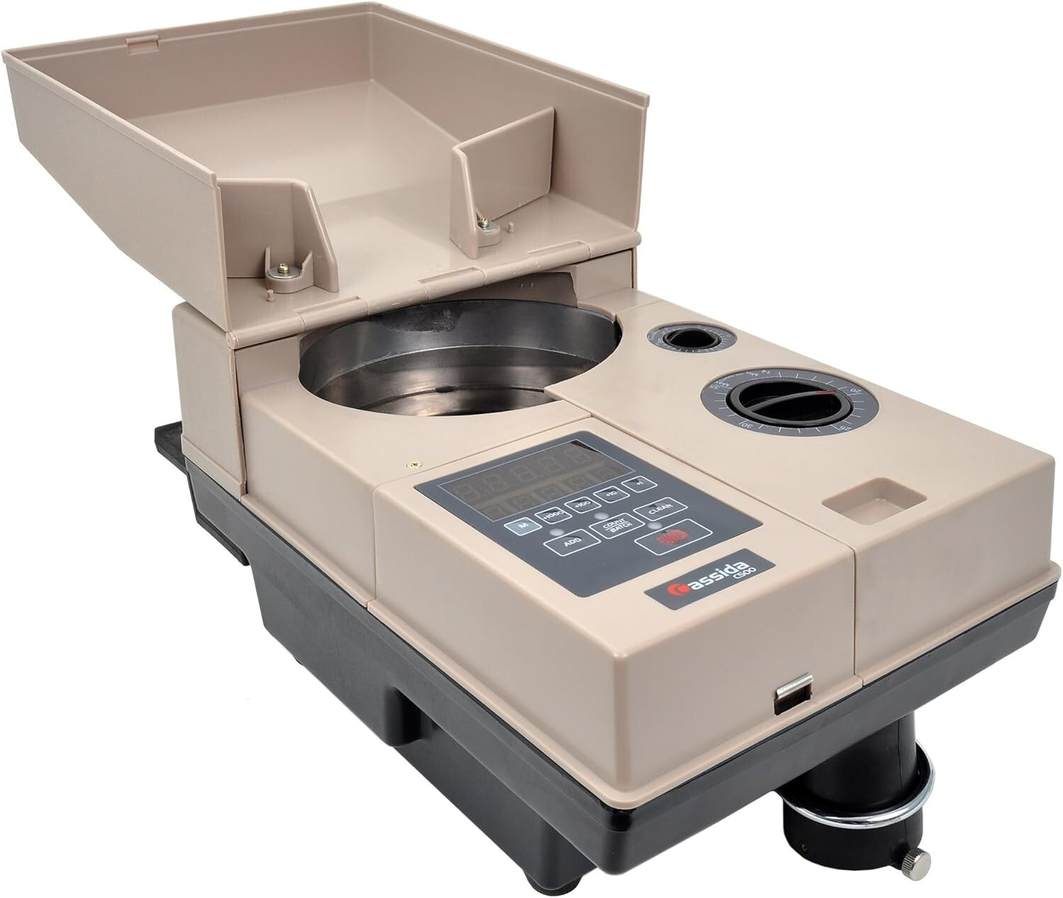 Efficient Coin Counting Machine with Single-Denomination Off-Sorting Feature