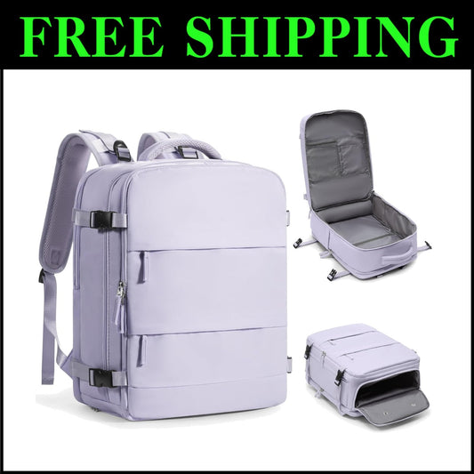 Lightweight Travel Backpack with Anti-Theft Pocket - Versatile for Adventures