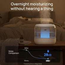 Load image into Gallery viewer, Whisper-Quiet 4L Humidifier with Night Light – Ideal for Baby Nursery &amp; Bedroom