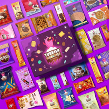 Load image into Gallery viewer, Mega International Snack Box: 32 Exotic Turkish Treats &amp; Unique Food Gifts