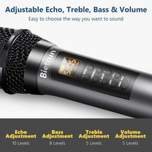 Load image into Gallery viewer, Echo &amp; Treble Wireless Microphone – 160FT Range for Perfect Performances