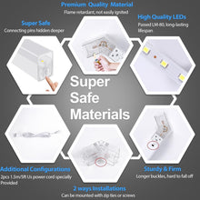 Load image into Gallery viewer, Customizable Hexagon Garage Light System - Includes 59 LED Tubes and Accessories