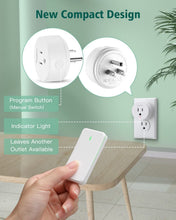 Load image into Gallery viewer, Portable Wireless Remote Outlet with Safety Features - 2 Outlets, 4000V Surge