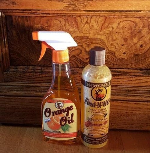 Versatile Wood Cleaner and Restorer with Orange Scent for All Wood Finishes
