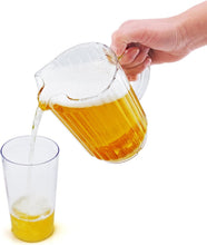 Load image into Gallery viewer, Large Capacity 60 oz Clear Plastic Pitchers for Restaurants - 12 Count